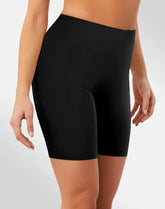 Finesse Thigh Slimmer slimming shapewear shorts with waist control.